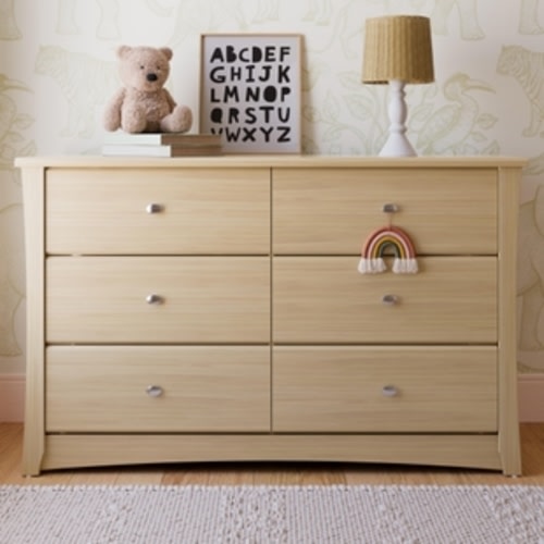 Storkcraft Crescent 6 Drawer Double Dresser