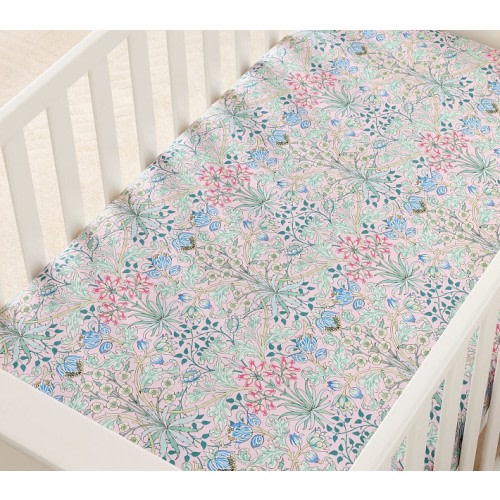Morris & Co. Hyacinth Organic Crib Fitted Sheet