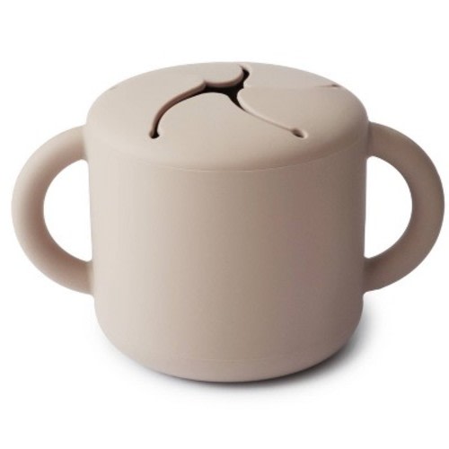 Mushie Snack Cup - Sand