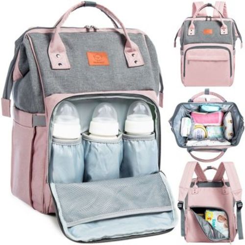 Keababies Original Diaper Bag Backpack, Multi Functional, Water-resistant, Large Baby Bags For Girls, Boys