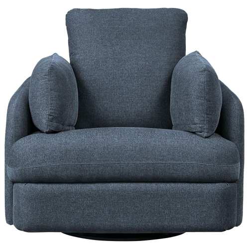 Ashley Modmax Swivel Glider Recliner in Ink