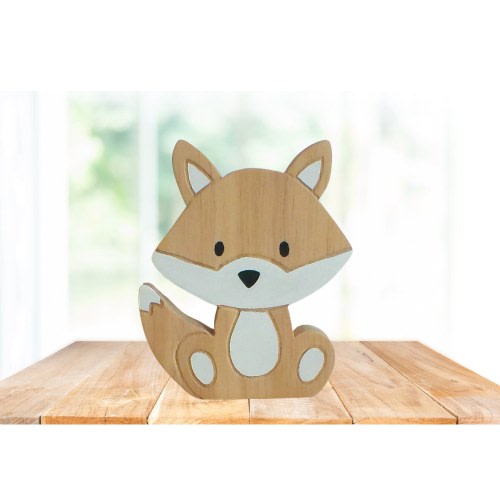 Fox Shelf Decor, Fox Baby Shower, Wooden Fox Decor, Wooden Fox, Nursery Wall Decor, Baby Shower Gift, Toddler Room Decor