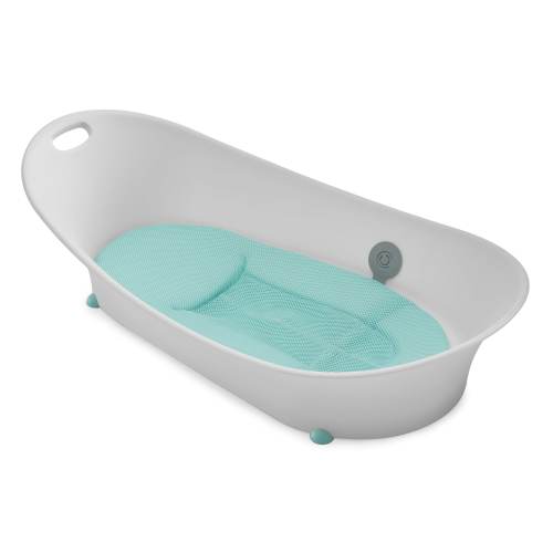 Contours Oasis 4 in 1 Baby Bathtub, Newborn to Toddler Support - White - Tub