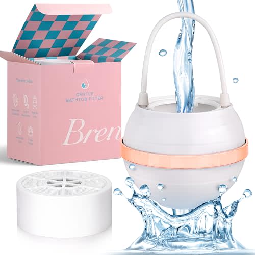 Bath Filter for Tub Faucet-11 Stage Bathtub Water Filter-Removes Contaminants, BPA Free, Purify Tub Bathwater for Healthy Skin & Hair, Baby & Kids