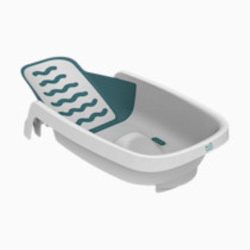 The First Years 4-in-1 Reclining Baby Bathtub – Grows-with-Baby Adjustable Bath Seat – Multi-Position Backrest for Newborn, Infant & Toddler Use – Ages 0–24 Months