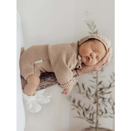 Ziggy Lou Heirloom Romper Fawn