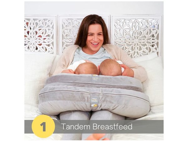 TwinGo Nursing Pillow | Breastfeeding pillow for twins