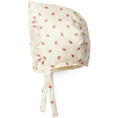 Amazon Essentials x Sofia Grainge Baby Girls' Eyelet Bonnet Hat
