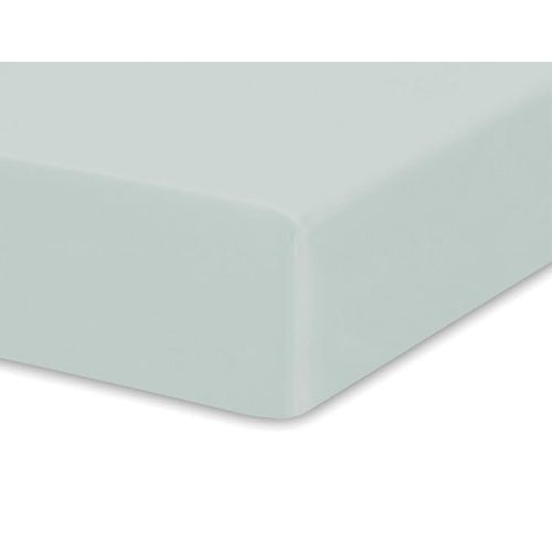 Crib Fitted Sheet by Pure Bamboo, Genuine 100% Organic Viscose Derived from Bamboo, Luxuriously Soft, Ultimate Cooling, Fits Standard Size Crib Mattress (Sea Glass)