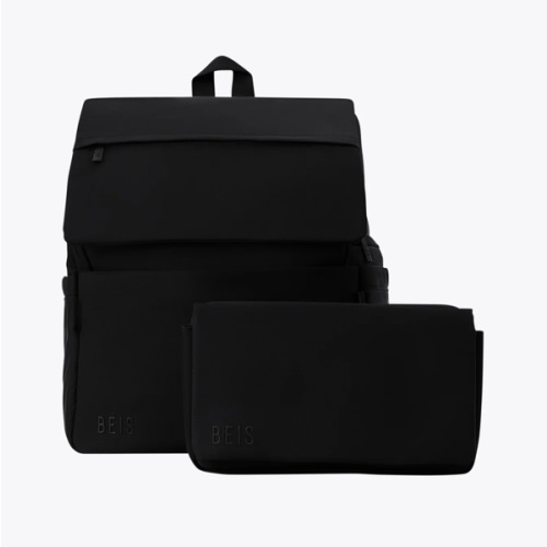 BÉIS 'The Ultimate Diaper Backpack' in Black - Best Backpack Diaper Bag in Black