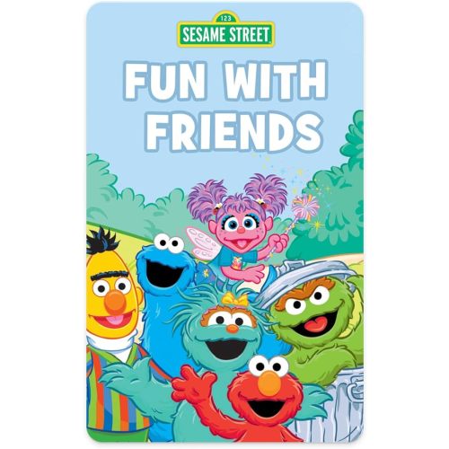 Yoto Sesame Street: Fun with Friends – Kids Audio Card for Use with Yoto Player & Mini All-in-1 Audio Player, Educational Screen-Free Listening with Fun Stories for Playtime Bedtime & Travel, Ages 3+