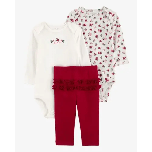 Baby 3-Piece Floral Little Character Set - Carter's | Carter's