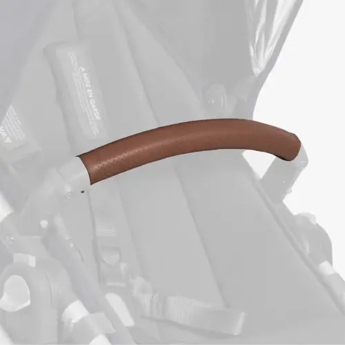 Leather Bumper Bar Cover - Saddle