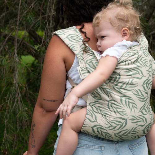 Frond Baby Lark Carrier – Palm Frond Buckle Carrier | Infant to Toddler