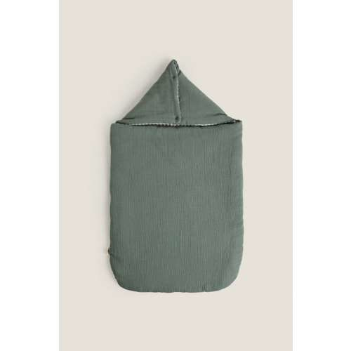 CHILDREN’S GINGHAM COTTON CARRYCOT BABY WRAP