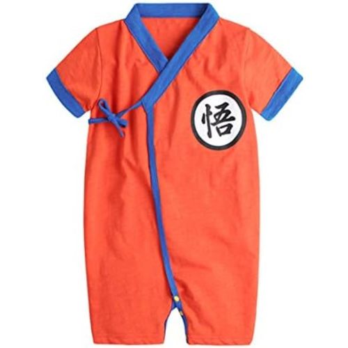 PAUBOLI Baby Kimono Bodysuit Cotton Summer Romper Outfits