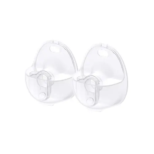 eufy Original Milk Container (2-Pack) for Wearable Breast Pump E20/S1/S1 Pro, BPA-Free Reusable Breast Pump Container Collects Up to 5 oz (150 ml) Each
