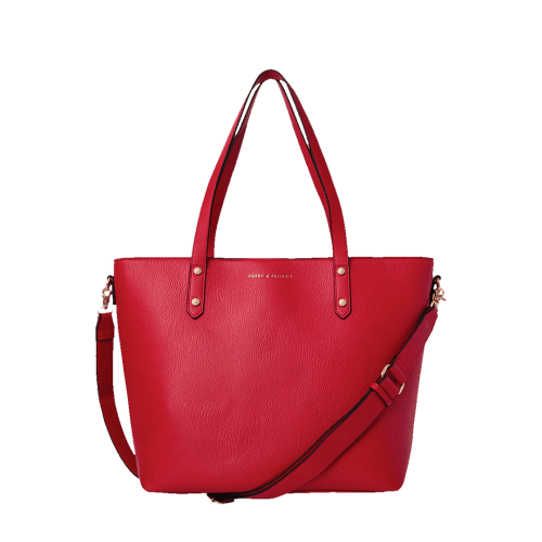 Go-Getter Tote Red | Poppy and Peonies – Poppy & Peonies
