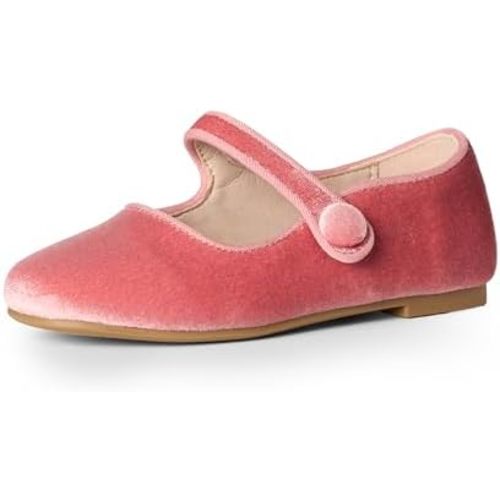 Amazon Essentials x Sofia Grainge Toddler Girls' Mary Jane Ballet Flat Shoes