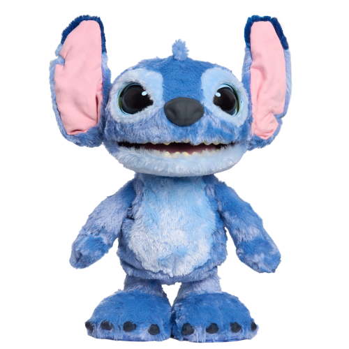 Disney Stitch Ultimate Stitch Interactive 17" Plush Toy, 100+ Sounds & Reactions, Kids Ages 3+
