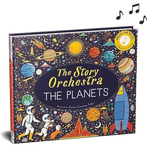 The Story Orchestra: The Planets: Press the note to hear Holst's music Hardcover – Picture Book, November 7, 2023