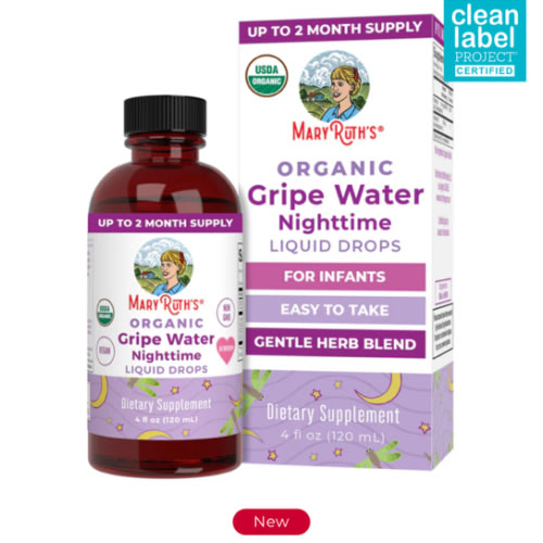 Organic Gripe Water Nighttime Liquid Drops