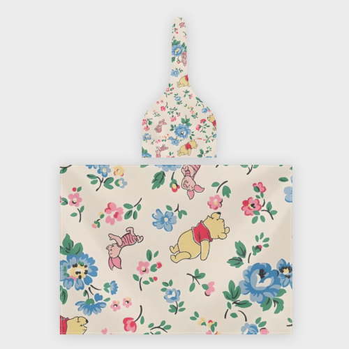 Winnie The Pooh Cartoon 2 Piece Baby Swaddle Hooded Set, Newborn Swaddle Blanket for Baby Boys and Girls 40" x 29"