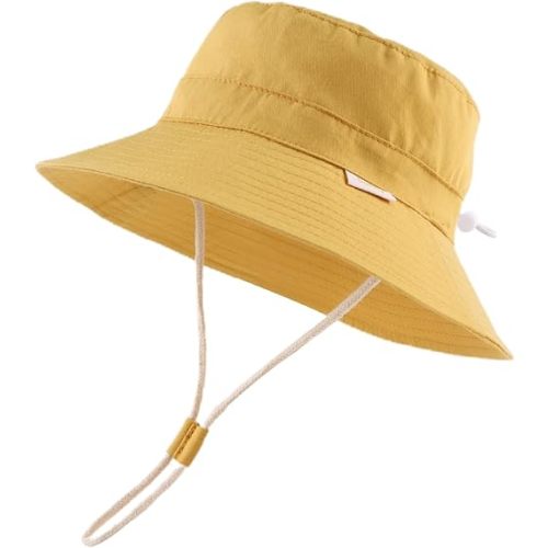 Bamery Baby Toddler Girls Bucket Hat Newborn Sun Hats for Boys Classic Infant Summer UV Protection Hats Kids Beach Cap