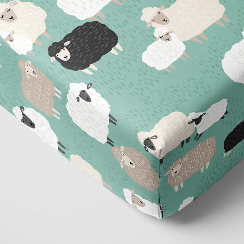 Little Sheepies Fitted Crib Sheet – Little Sleepies