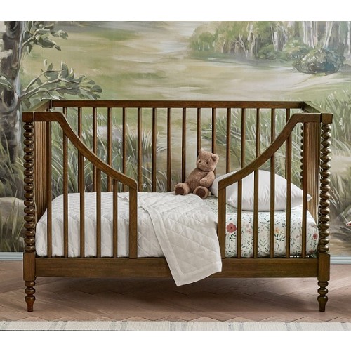 Chris Loves Julia Turned Wood Toddler Bed Conversion Kit Only | Pottery Barn Kids