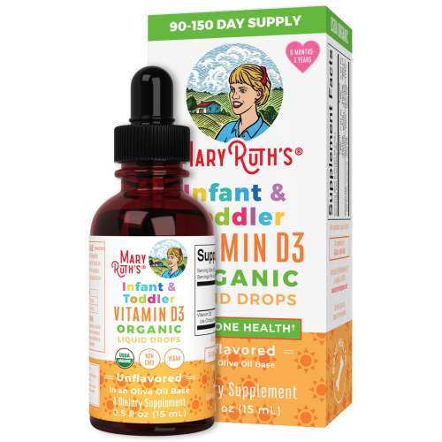 Toddler, Baby & Infant Vitamin D3 Drops

        – MaryRuth Organics