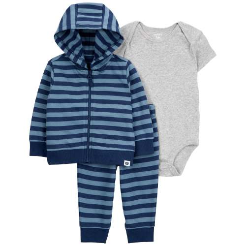 Baby 3-Piece Striped Little Cardigan Set - Carter's | Carter's