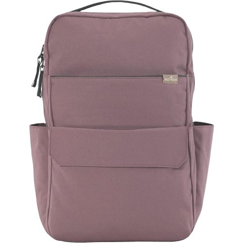 Roo Lightweight 1 LB Diaper Bag Backpack | 11 organizational pockets| Durable & Water-Resistant (Mauve)