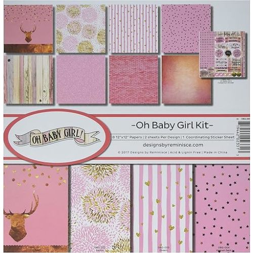 Oh Baby Girl Scrapbook Collection Kit