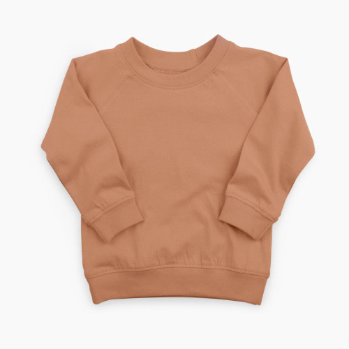 Colored Organics Portland Pullover - Ginger, 3-6M