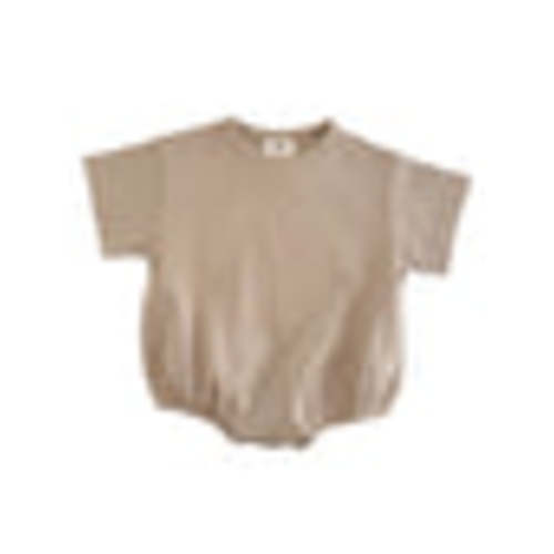 Desert Tan / Organic Ribbed T-Shirt Bubble – SpearmintLOVE