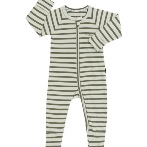 Bonds Wide Needle Rib Zippy | Baby Baby Coverall | BWJHA