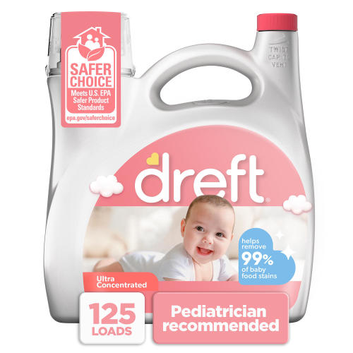 Dreft Baby Liquid Laundry Detergent, 125 loads, 170 fl. oz. - Sam's Club
