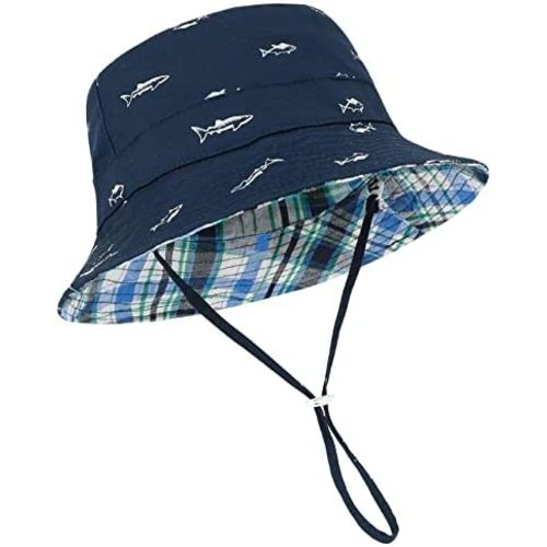 Durio UPF 50+ Beach Baby Sun Hat Sun Protection Cute Wide Brim Summer Baby Boy Bucket Hats Toddler Sun Hats for Girl
