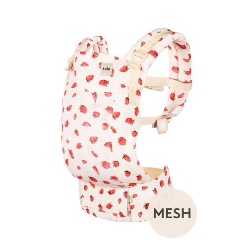 Strawberry - Mesh Free-to-Grow Baby Carrier – Baby Tula US