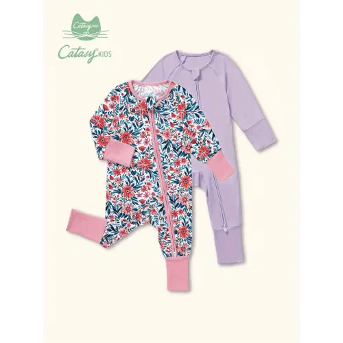 baby' color/flower pattern bamboo fiber casual long - Temu