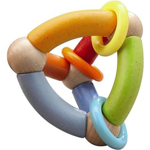 HABA Color Pyramid Clutching Toy (Made in Germany)