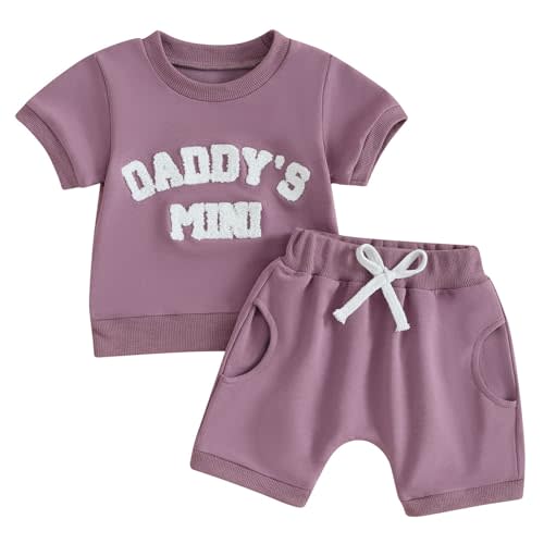 Toddler Baby Girl Summer Clothes Aunties Girl Embroidery Short Sleeve T-Shirt Top Shorts Set Newborn Girl Outfit