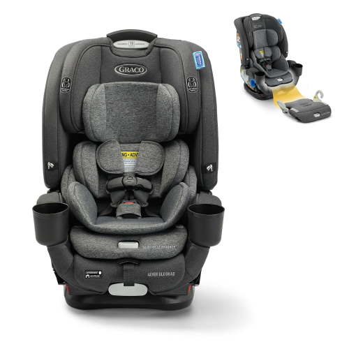 Graco 4Ever DLX Grad 5-in-1 Slim Car Seat, Grad