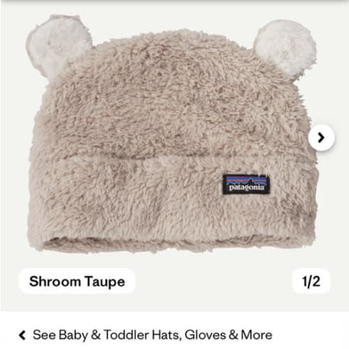 Patagonia Baby Furry Friends Fleece Hat