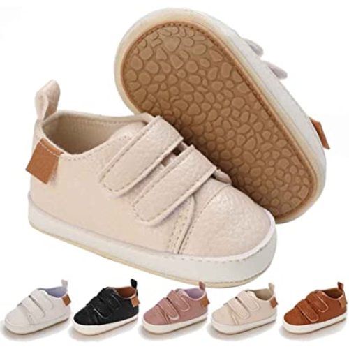 Baby Girls Boys Shoes Soft Anti-Slip Sole Newborn First Walkers Star High Top Canvas Denim Unisex Infant Sneaker