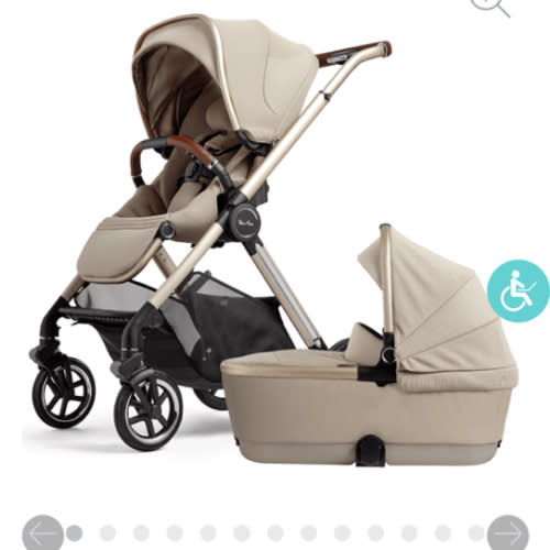 Silver Cross Reef 2 Multi-terrain Modular Stroller + Bassinet Bundle 2025  - Frappe