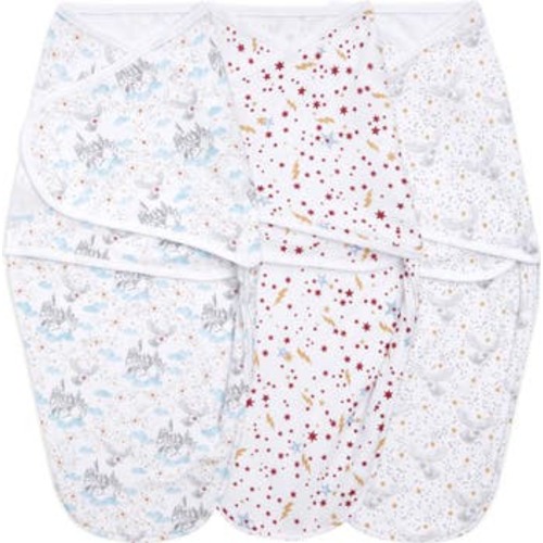Aden & Anais Essentials Wrap Swaddle - Set of 3, 0-3 M
