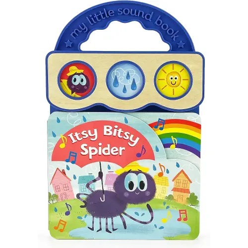 Itsy Bitsy Spider Children's Sound Book for Babies and Toddlers; Favorite Nursery Rhymes