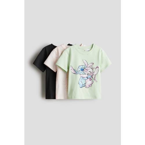 3-PACK PRINTED JERSEY TOPS